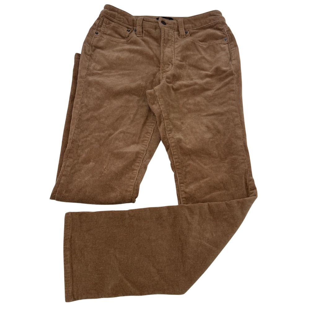 Quince Organic Stretch Corduroy Straight Leg Pants Womens 0 Casual Workwear